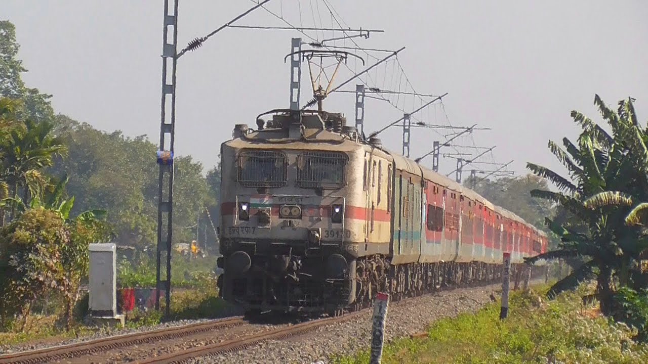 First Electric Run of 15930 New Tinsukia - Tambaram Weekly Express heading toward Rangapara North!!!