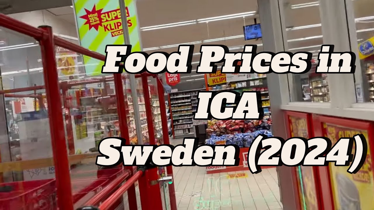 Grocery Shopping ICA  Sweden (2024)