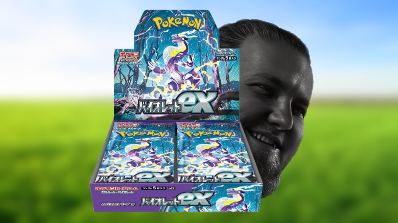 VIOLET EX sv1V unboxing (japońskie karty pokemon)