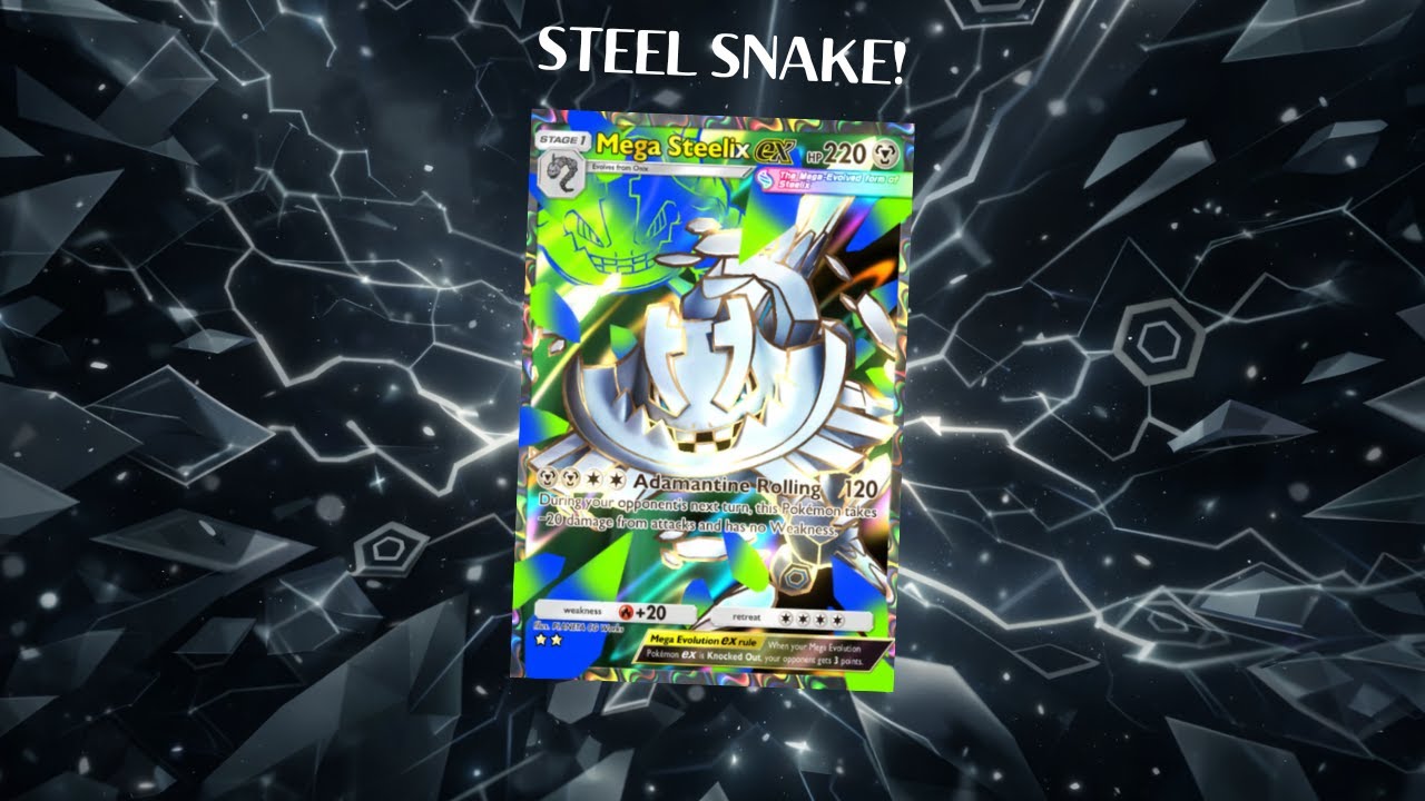 Mega Steelix ready to go! #pokemon #pokemontcgpocket
