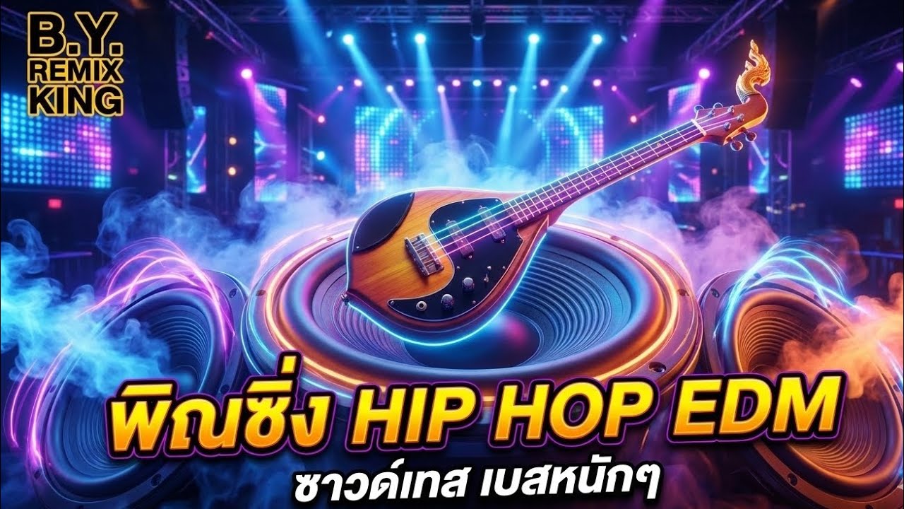 พิณอีสาน EDM ฮิปฮอป - ซาวด์เทสเบสหนักๆ (Bass Boosted) ม่วนตึ้บ 2026 [B.Y. Remix King]