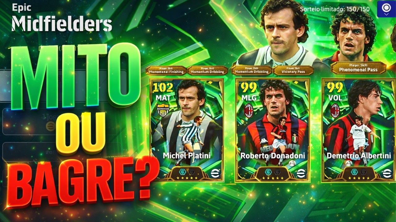 O NOVO PLATINI E META NO EFOOTBALL??