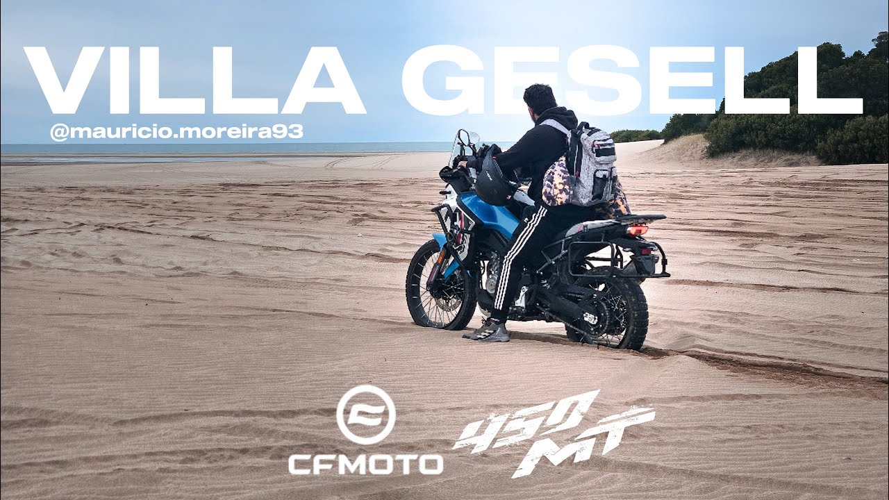 VILLA GESELL /CF MOTO 450 MT / Costa Atlantica Argentina