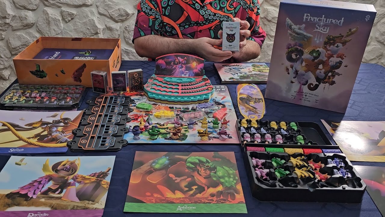 Fractured Sky Super-Deluxe Edition Unboxing