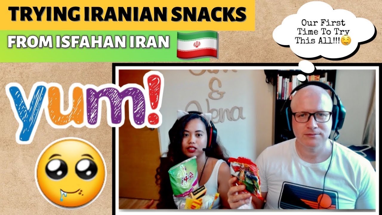 TRYING IRANIAN SNACKS FROM ISFAHAN IRAN! | YUMMY!!!❤️🇮🇷