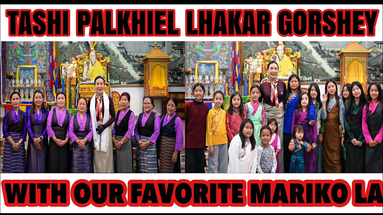 LHAKAR GORSHEY WITH @tenzinmarikoofficial6757  LA / LHAKAR SANG / TAPAL FAMILY 