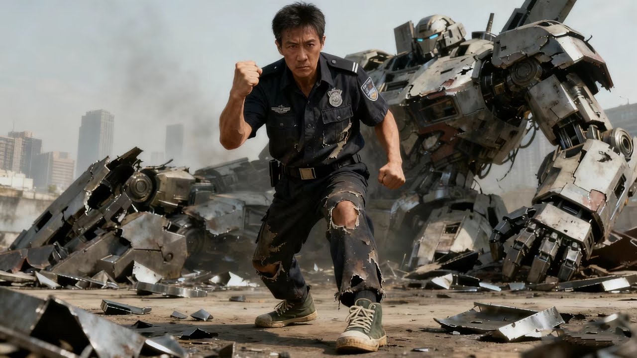 Turun Gunung Pakai Sepatu Rusak Jadi Satpam, Tapi Hancurkan Robot Tempur Satu Tangan!