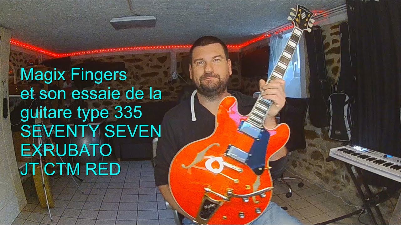 Essaie de la SEVENTY SEVEN EXRUBATO JT CTM RED