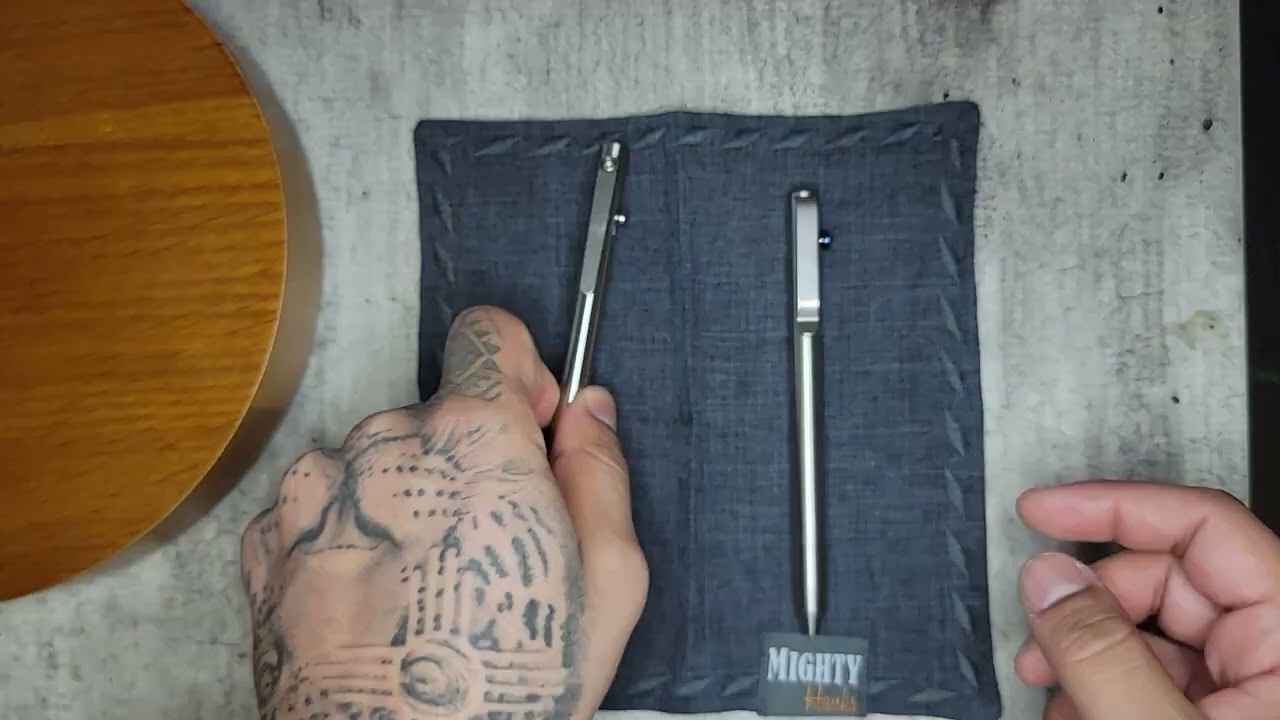 Battle of the Slim Bolt Action Pens! Tactile Turn vs Big Idea Design