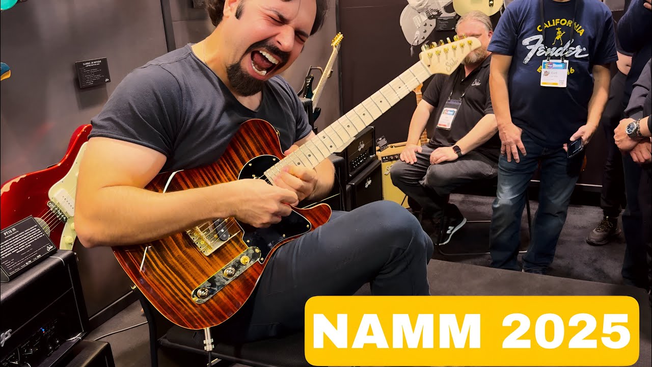 Andre Nieri ripping Brazillian Fusion at NAMM 2025!