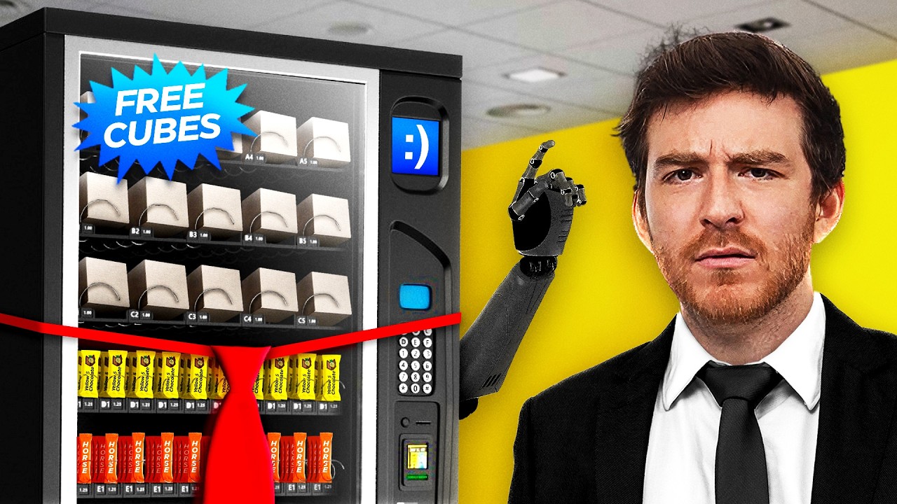Can AI manage a vending machine?
