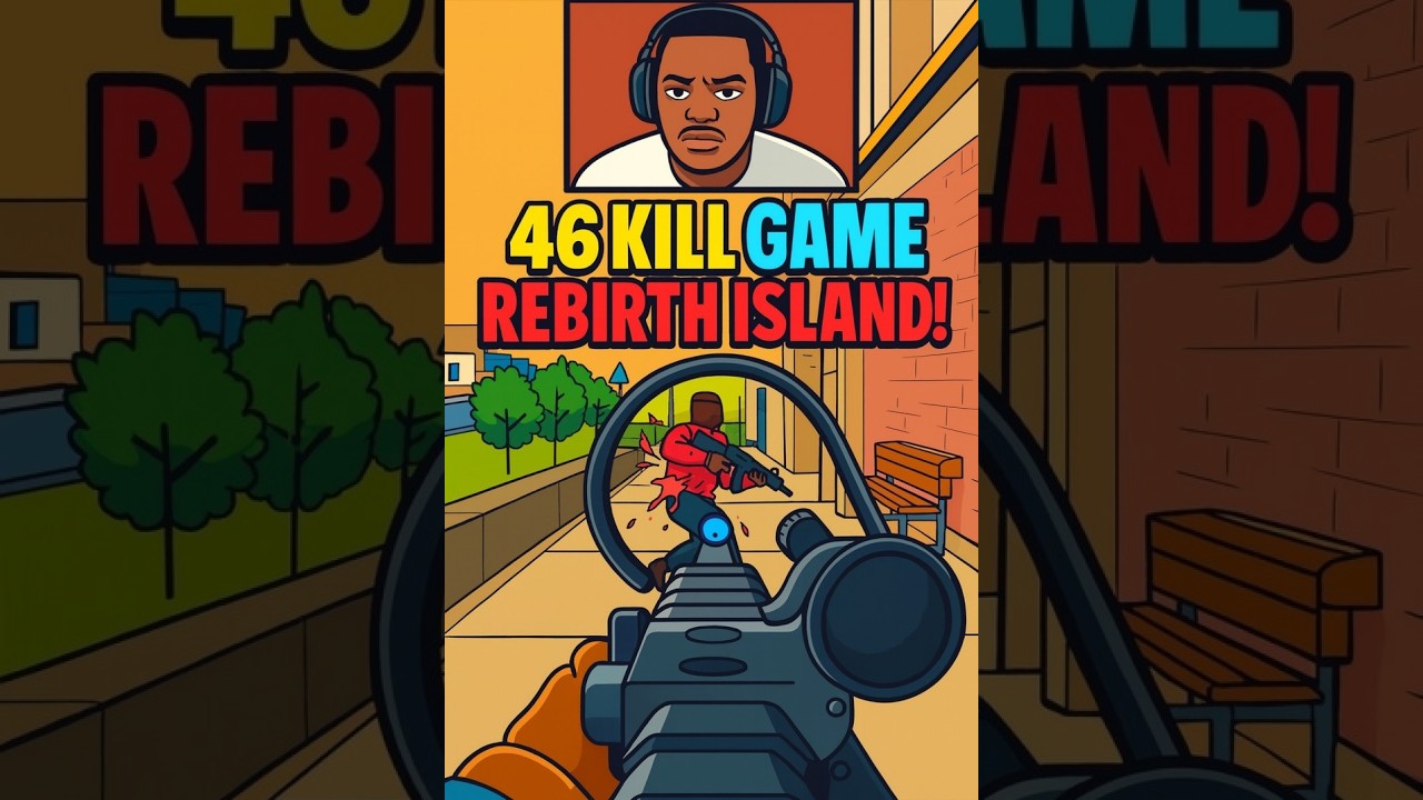 46 kill game rebirth island!
