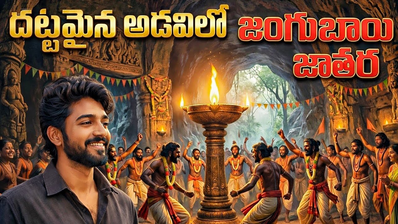 😱Unique Tribal Jatra Celebrated Deep Inside the Forest  For Godess || Mani Telugu Traveller