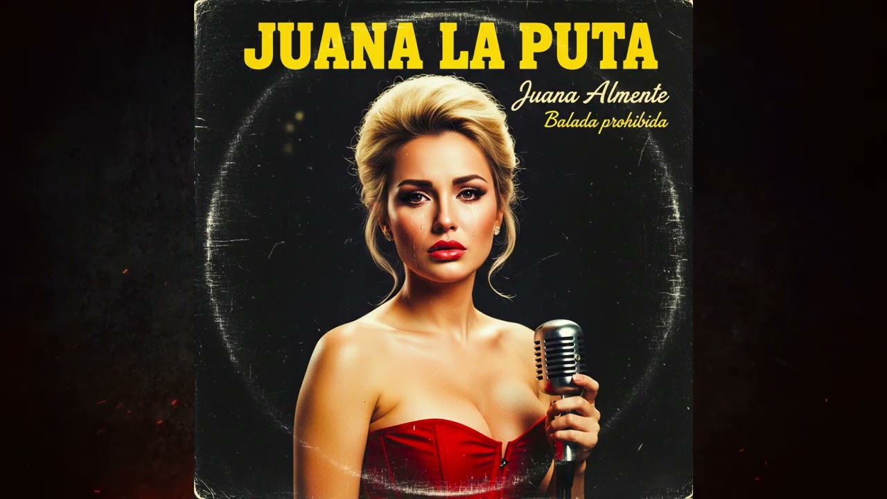 JUANA LA P*TA 💋🔥 – Balada Prohibida 80’s (Vintage y Pícara)