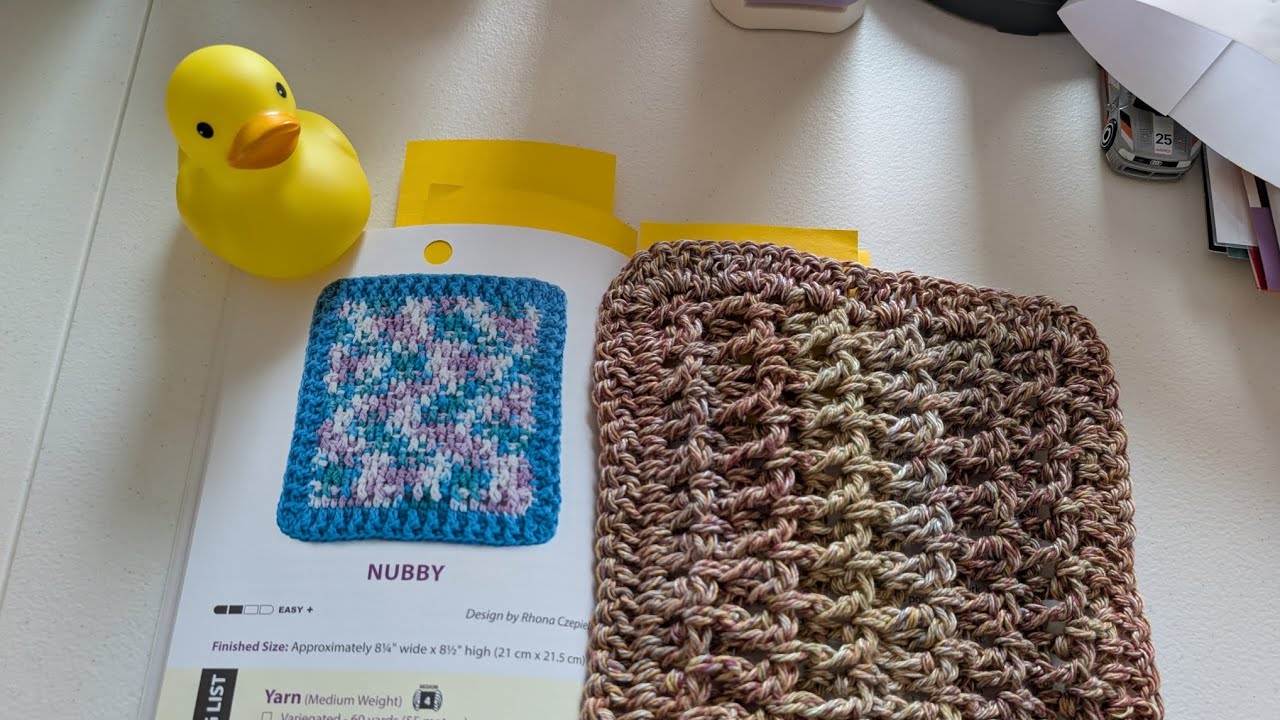 Duck Duck Dishcloth 🧶🧶🧶 @MissisYarniverseAndMore-k8u 