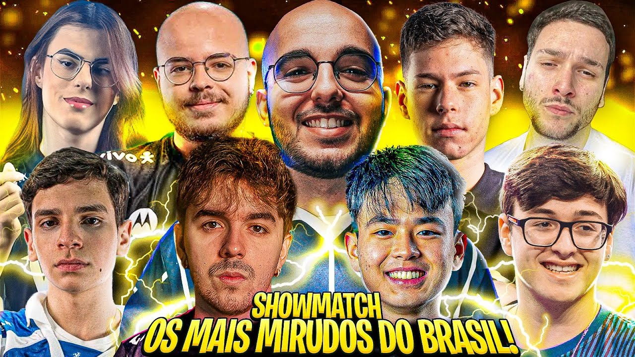 SHOWMATCH ABSURDO!!! SACY, SATO, CAUANZIN, MWZERA, SPIKE, SOFIA ESPANHA E MUITO MAIS!!!