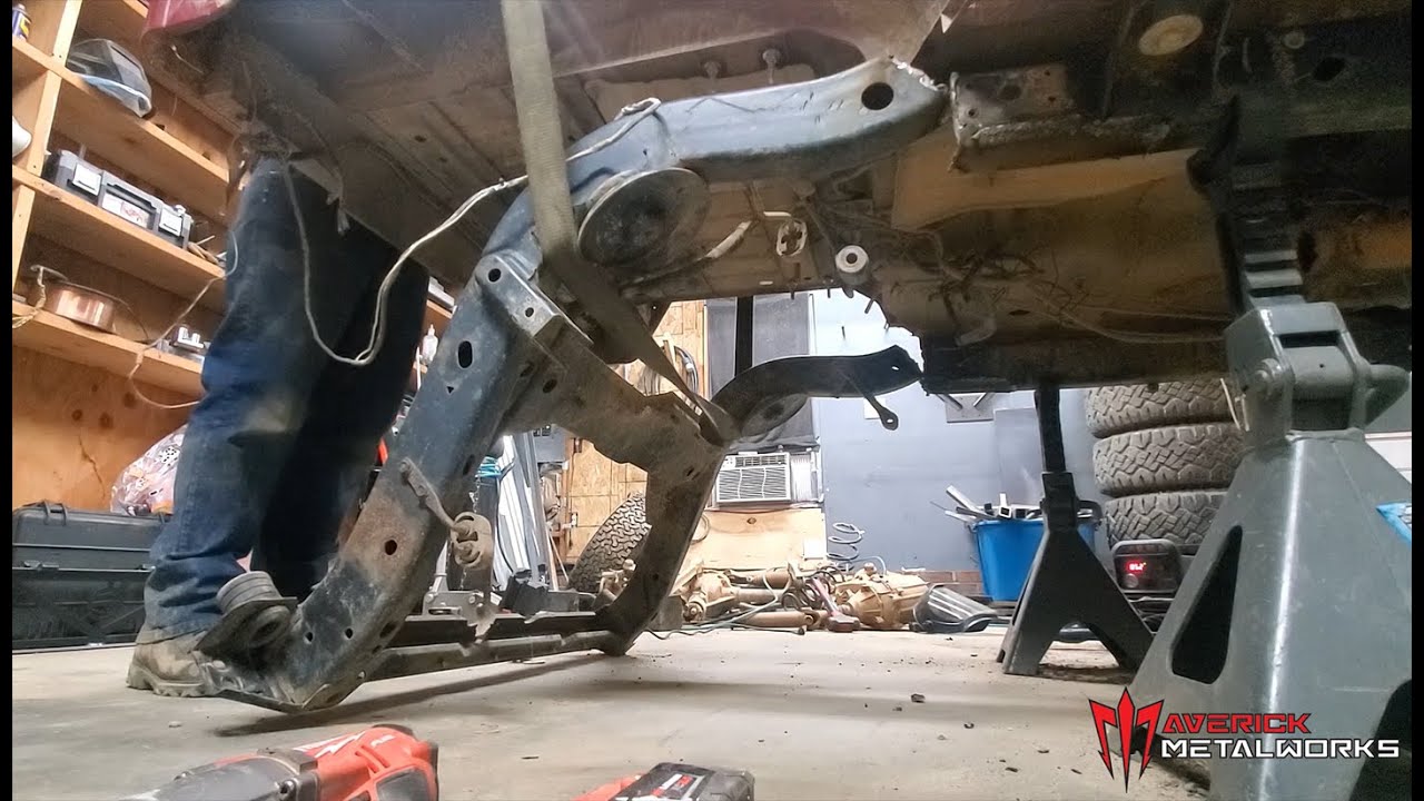 Jeep TJ Back Half P1 - Frame Chop