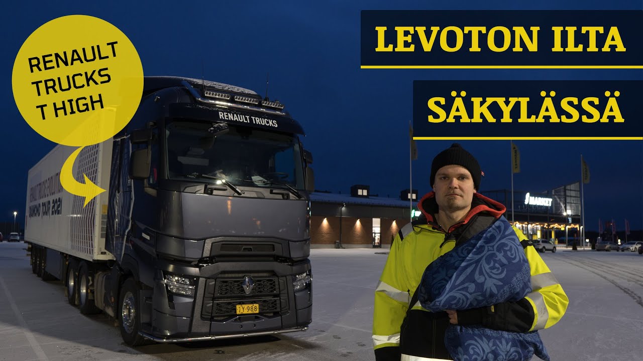 Vietin yön rekassa! - Koeajoautolla reissuhommien makuun