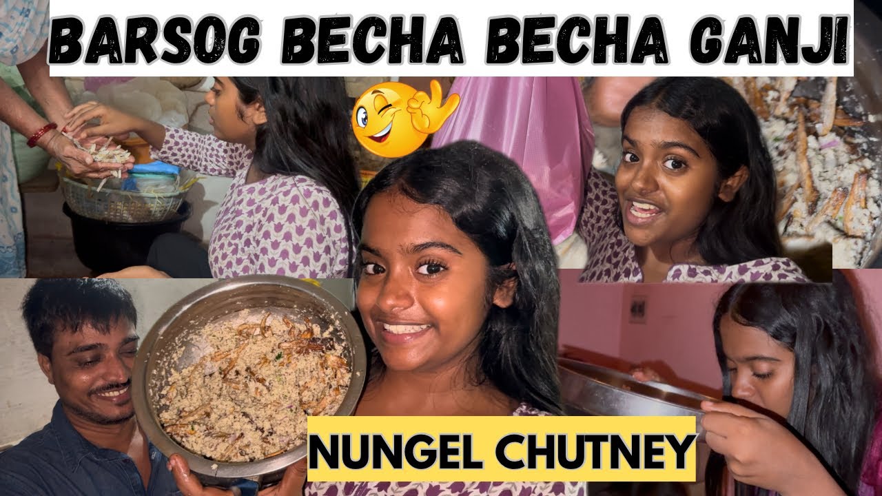 BARSA’G BECHA BECHA GANJI BOKA NUNGEL CHUTNEY 🤤 Night Craving | Rakshita Tulu Talks #tulu #tulunadu