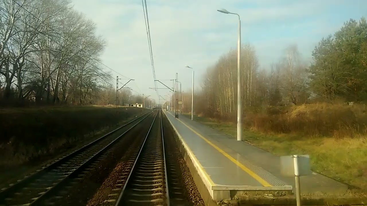 Okiem maszynisty przejazd Skierniewice - Kutno cz. 1