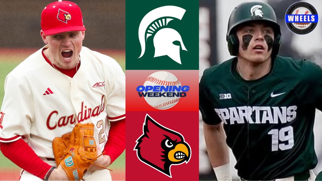 Michigan State vs #8 Louisville | Game 3 | 2026 College Baseball Highlights