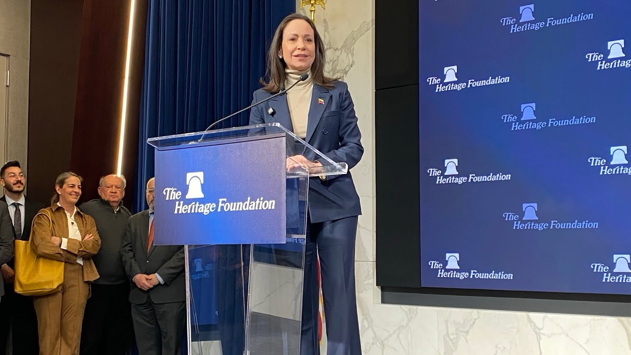 En español: Rueda de prensa de María Corina Machado