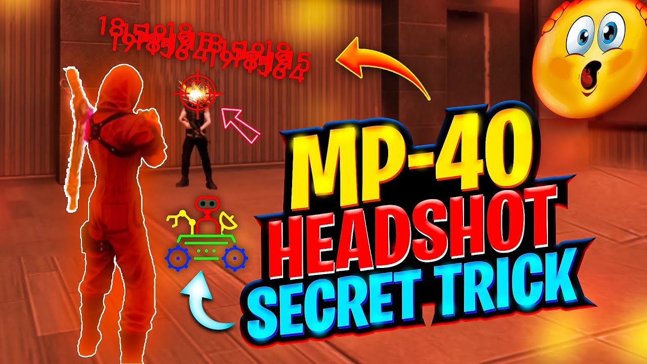 (MP-40) Auto Headshot Secret Tricks Free Fire 👽 || Mp40 Headshot Trick in Free Fire Max