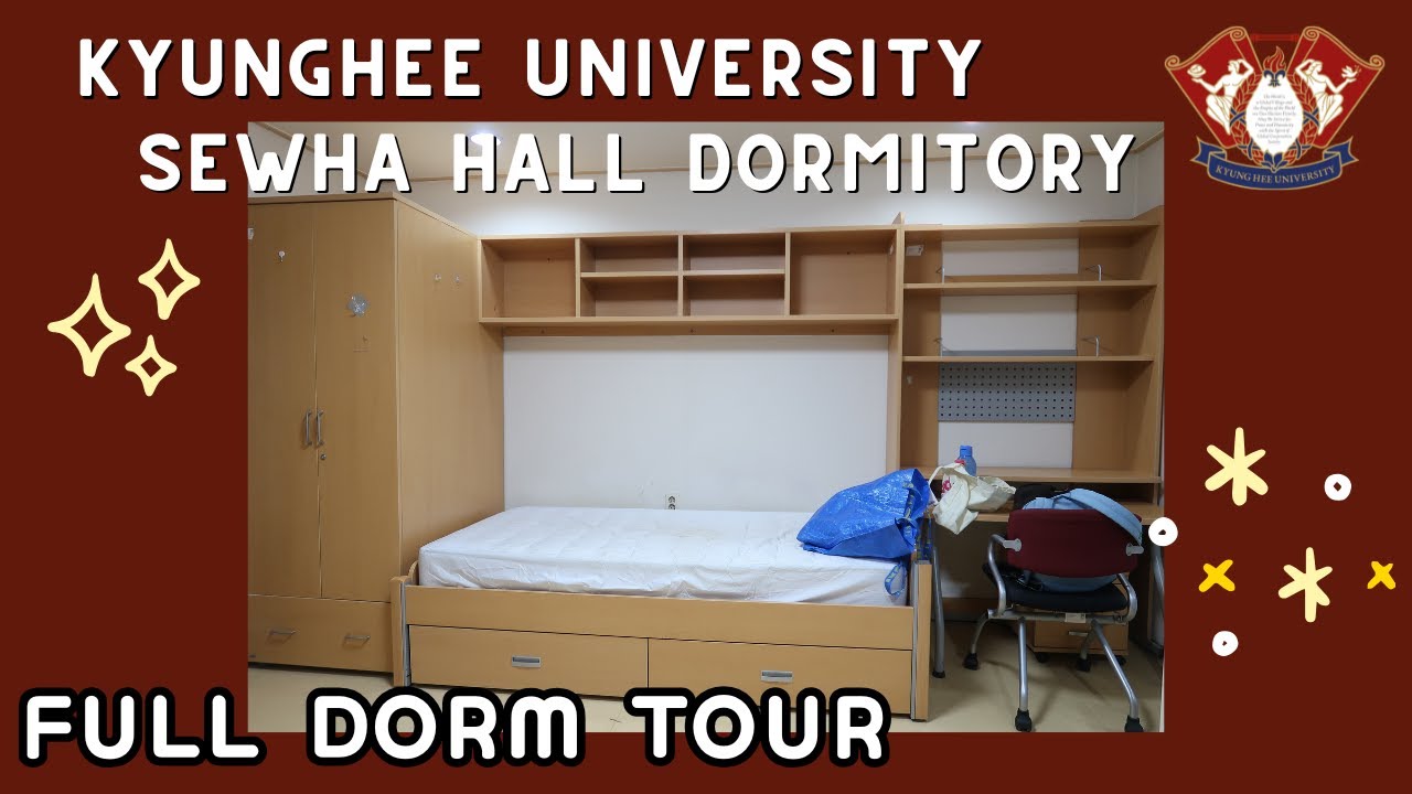 Kyunghee University Sewha Hall Dormitory - Room & Dorm Tour (Seoul Campus)