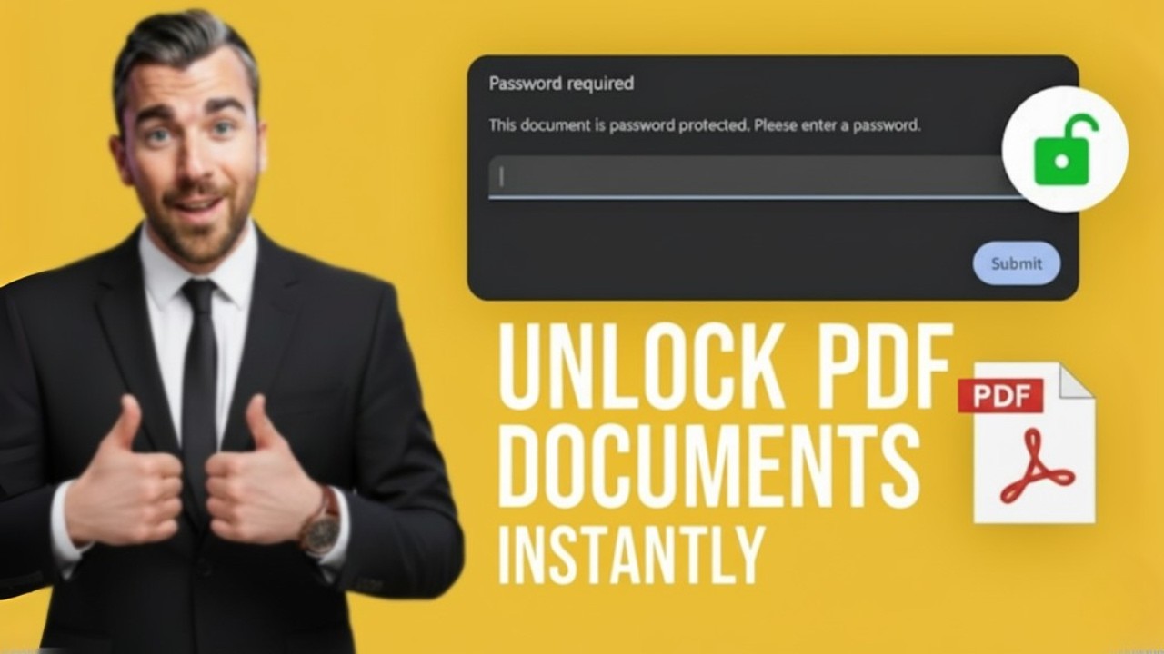 STOP Paying for PDF Unlockers! DO THIS INSTEAD