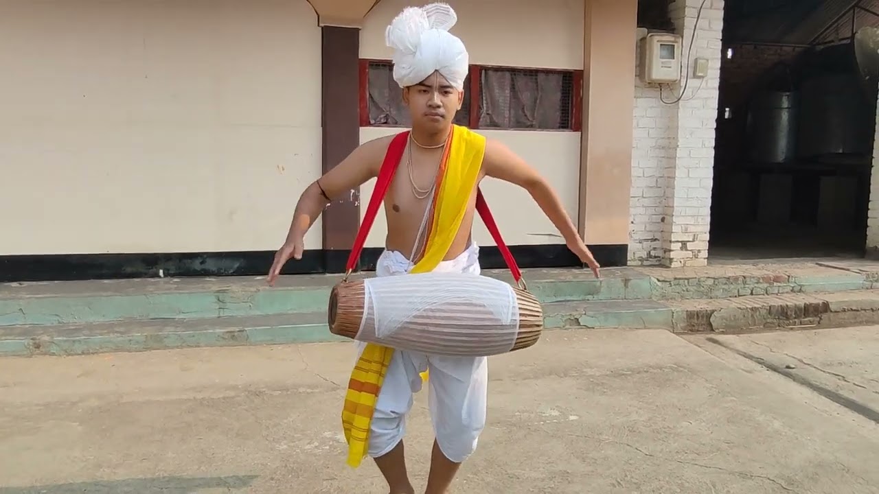 solo pung cholom (child artist) keisham Nelbash singh.