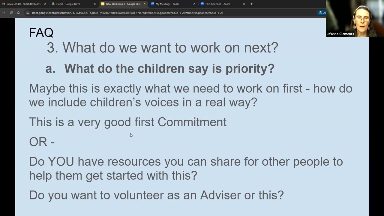 RCE QAS Workshop for Early Adopters #1 (Dec 5, 2025)
