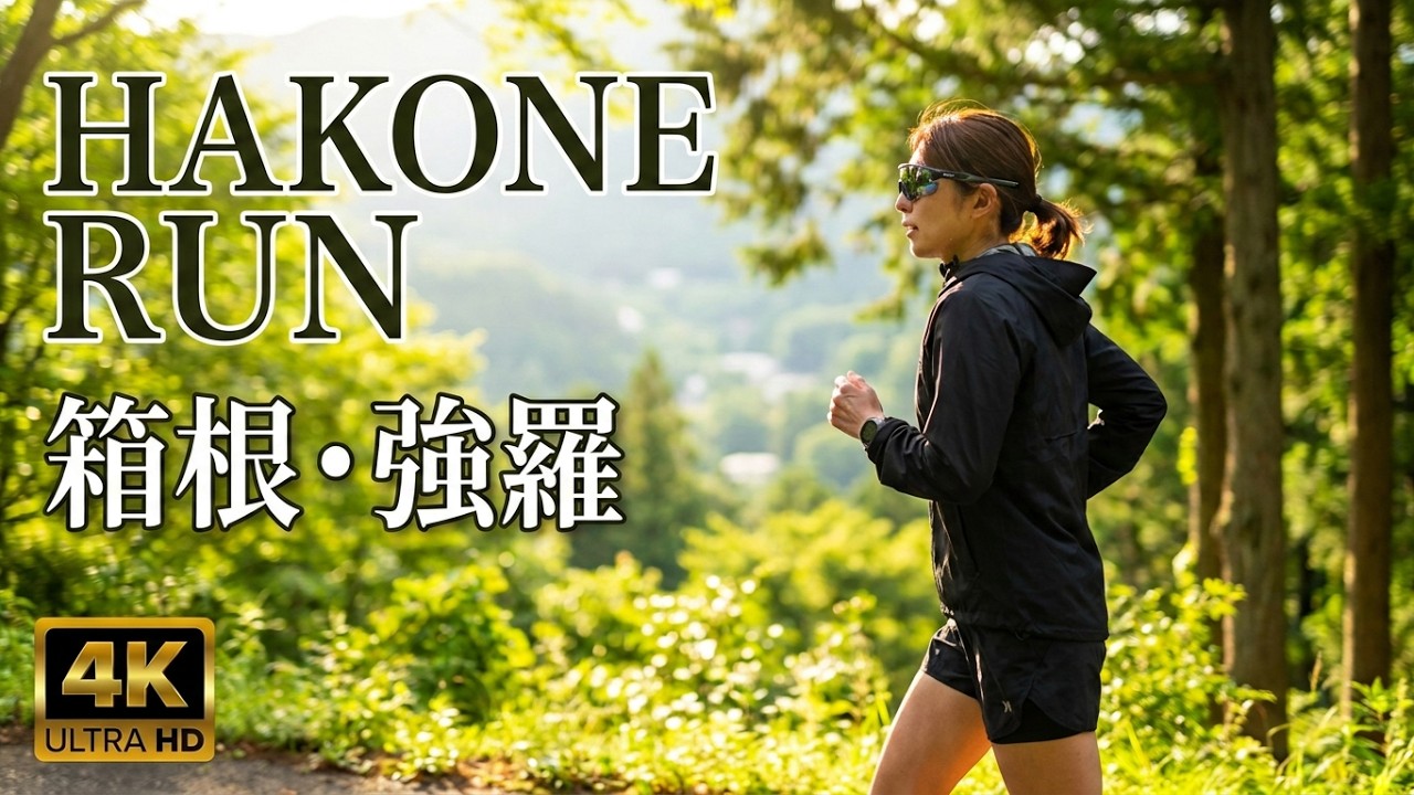 【旅ラン | 箱根・強羅】新緑の中を走り抜ける4.5km