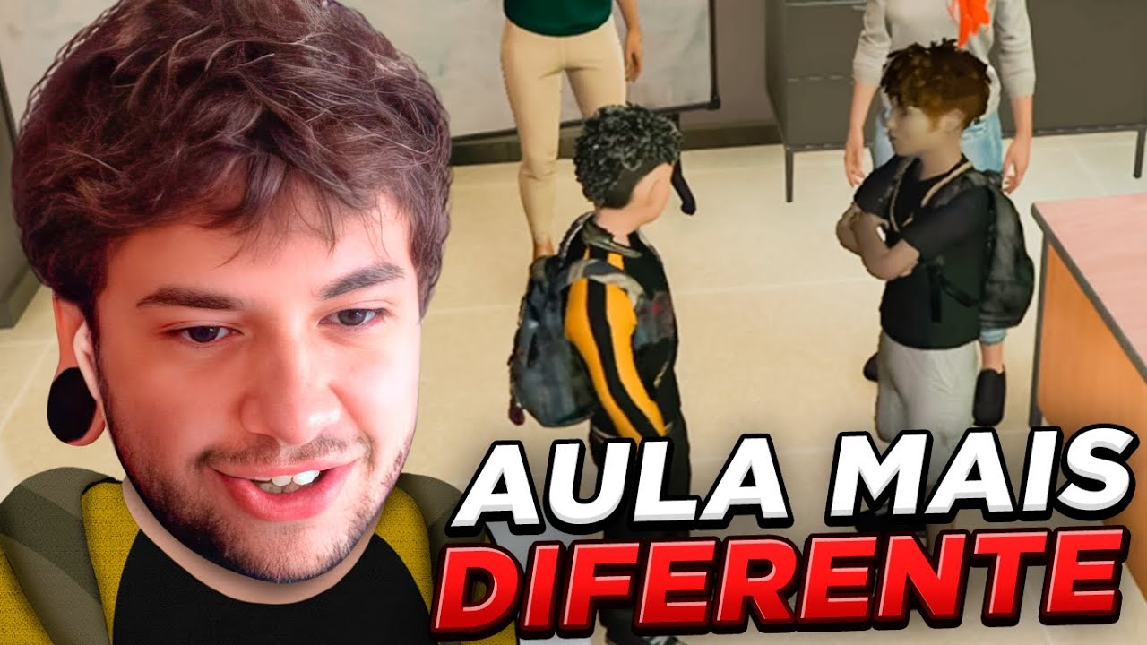 BRUNINHO TEVE A AULA DE INGLÊS MAIS DIFERENTE DE TODAS! - GTA RP