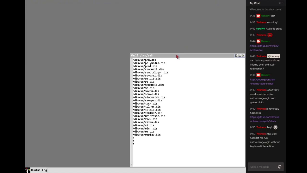 Exploring Limbo on Inferno OS