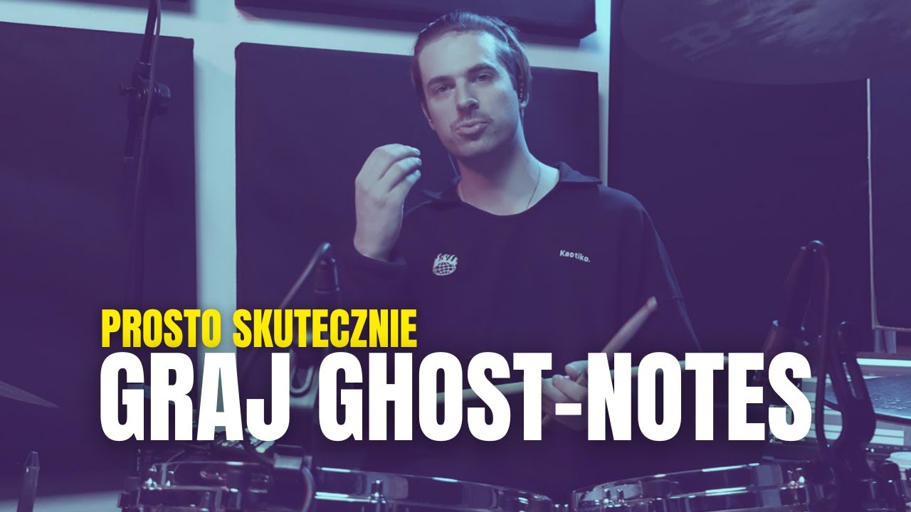 Dodaj ghost-notes do rytmów!!! Lekcja Perkusji