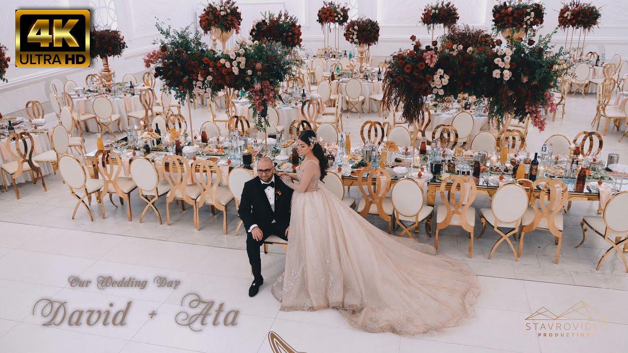 David + Ata's Wedding 4K UHD Highlights at Caesars Hall and St Leon Church