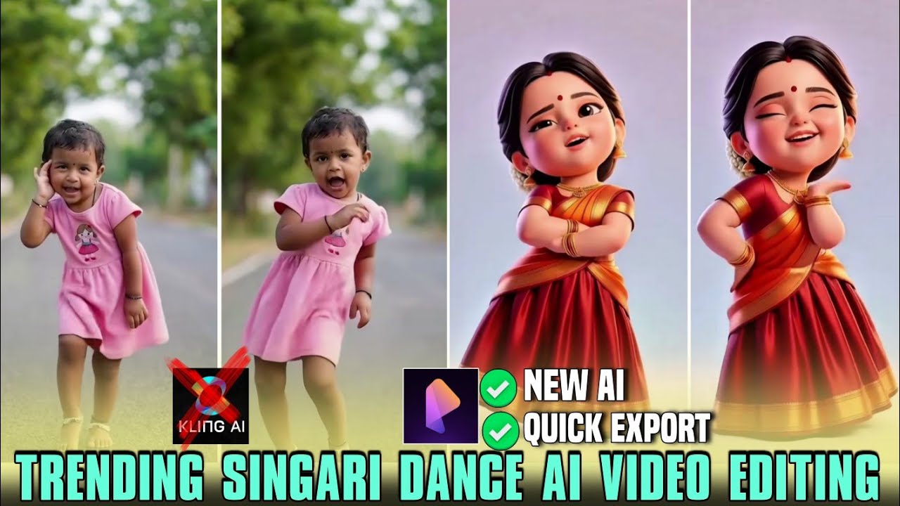 Trending Singari song baby dance💃 ai video generate NO KLING ❌NEW AI APP✅ NO WAITING QUICK EXPORT