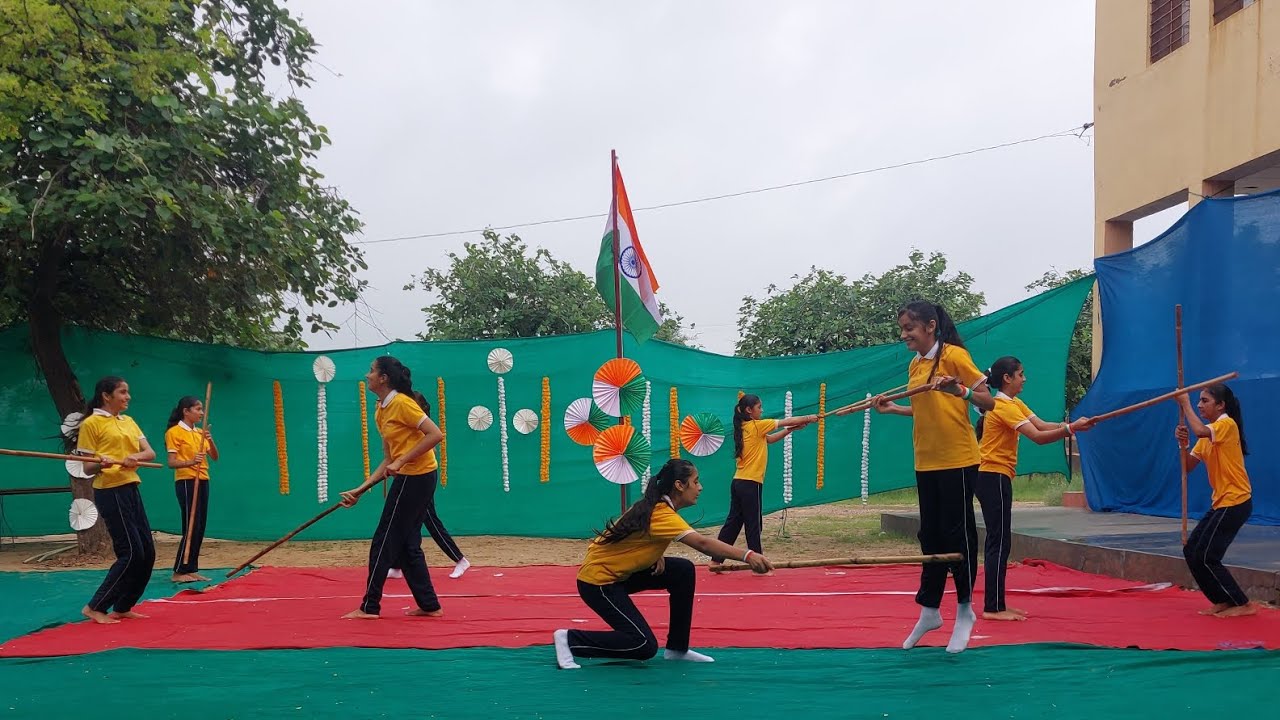 Lathi Dance By girls
