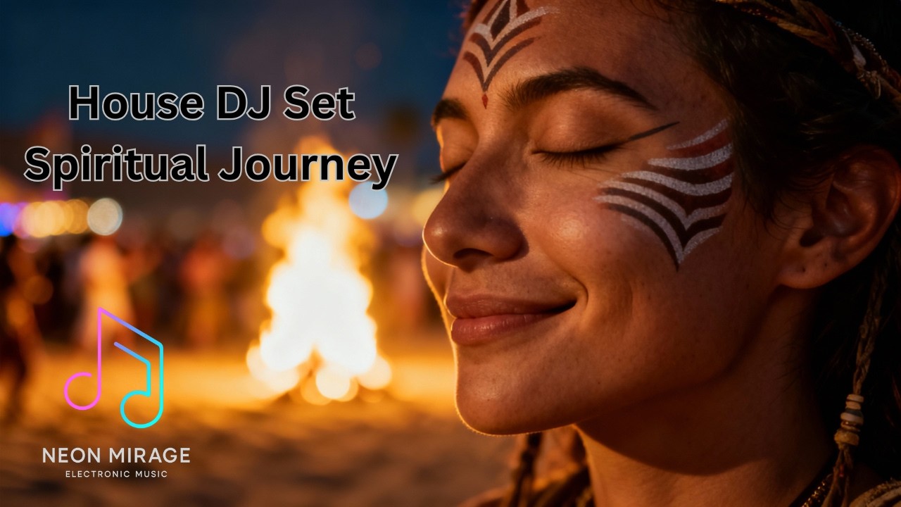 DJ Lyra Horizon | Organic House Spiritual Journey — Neon Mirage Live