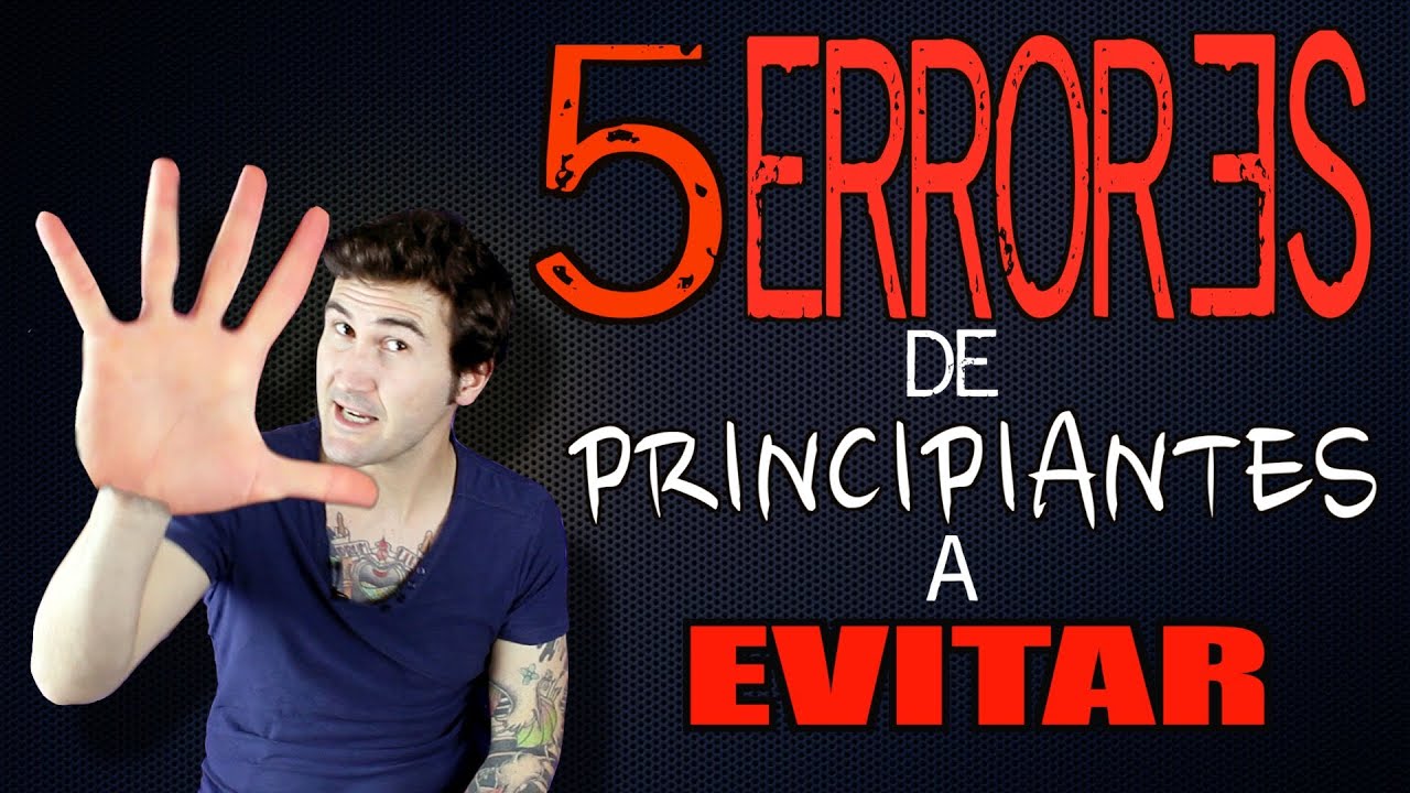 Clases de batería - 5 Errores de principiantes a evitar