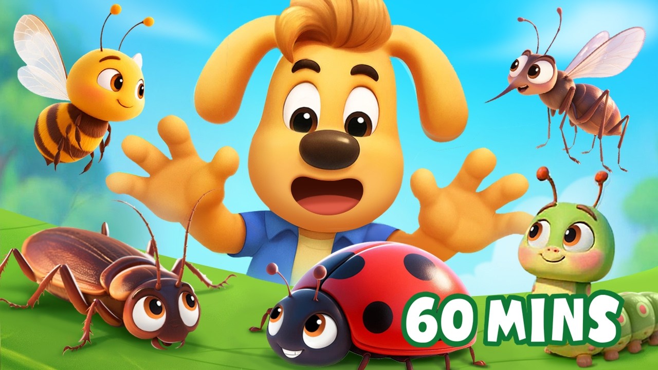 🔴 AO VIVO 🔴 Detetive Labrador 👮‍♂ Insetos 🐞 Desenhos Animados 🎬 Desenhos Infantis