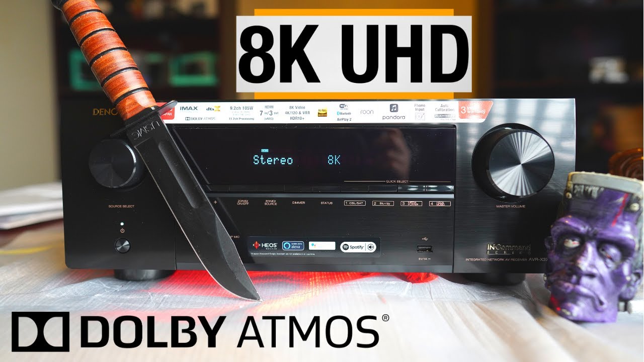 **New** 8K Denon X3700H Unboxing Whats New for 2020