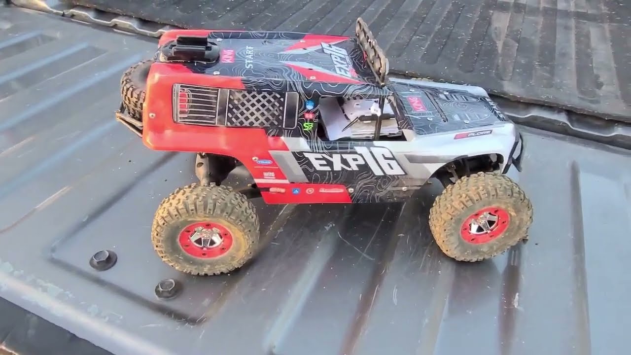 WLTOYS 124006 First Run With Upgrades