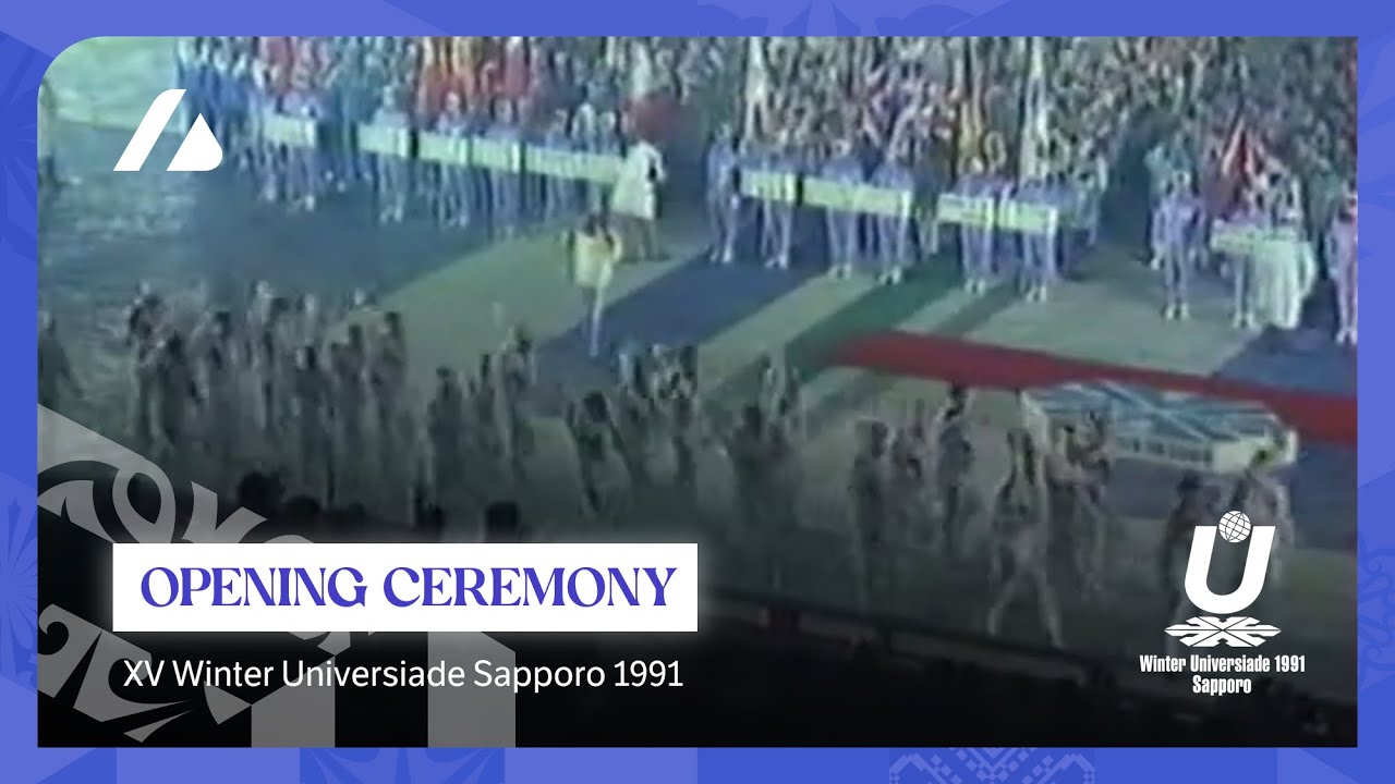 Sapporo 1991 Winter Universiade - Opening Ceremony (03.02.1991)