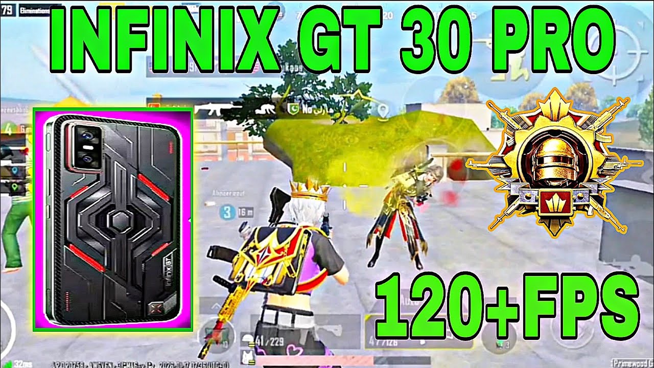 INFINIX GT 30 PRO 5G 120 FPS PUBG TEST | PUBG 4.2 UPDATE | 🥵🔥