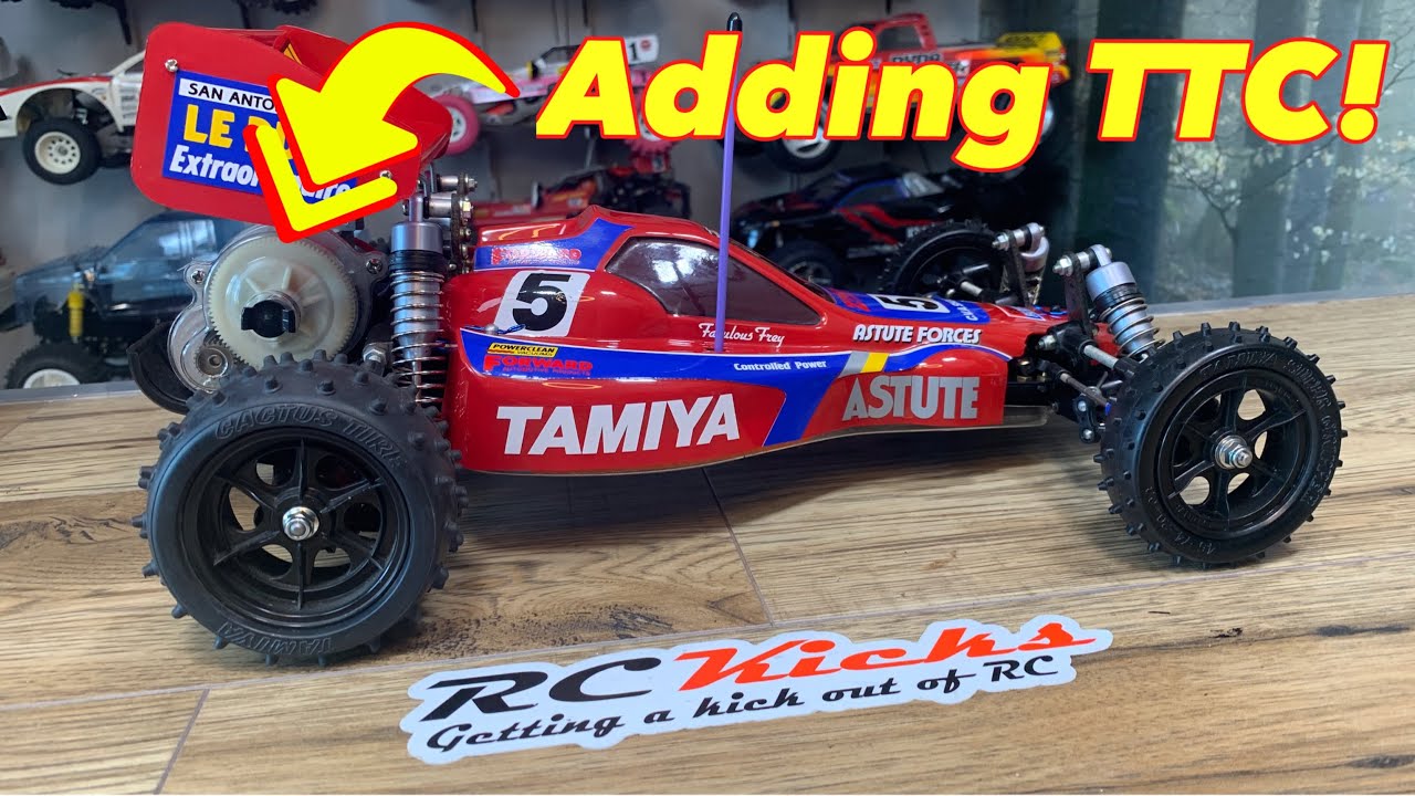Blowing $$$ On A RARE TTC GEARBOX & More For A 33 Year Old Tamiya Astute 58080 RC Buggy Option 53087