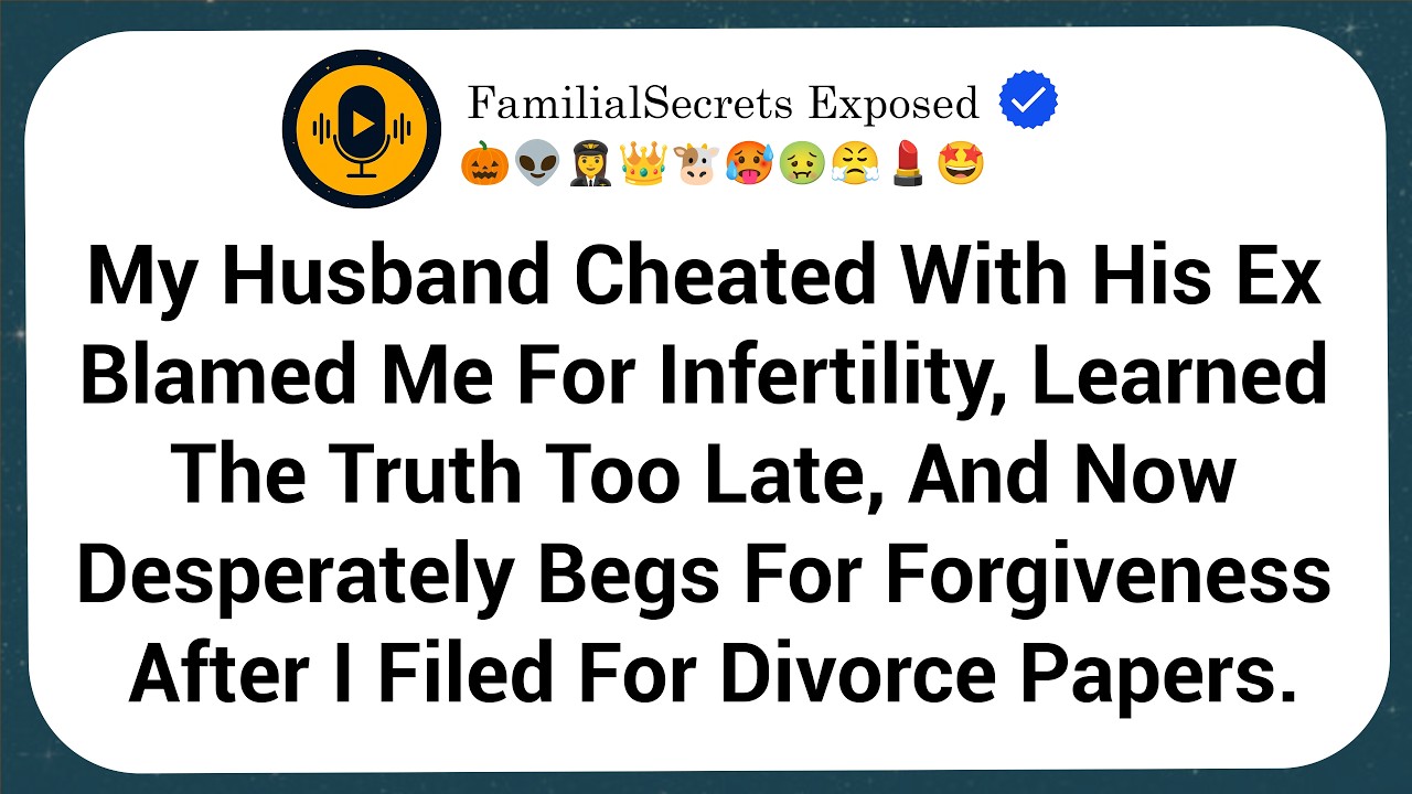 My Husband Cheated With His Ex, Blamed Me For Infertility, Learned The Truth Too Late, And Now...