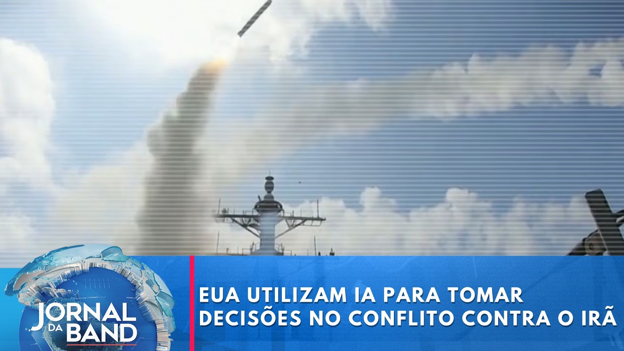 EUA utilizam inteligência artificial para tomar decisões no conflito contra o Irã | Jornal da Band