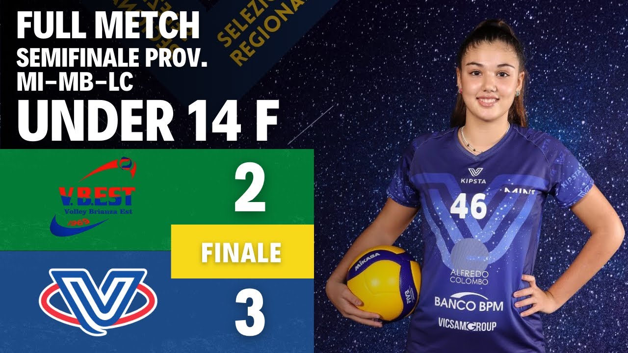 Vbest Bellusco vs. Vero Volley 2-3 | Full Match | Semifinale Provinciale Under 14