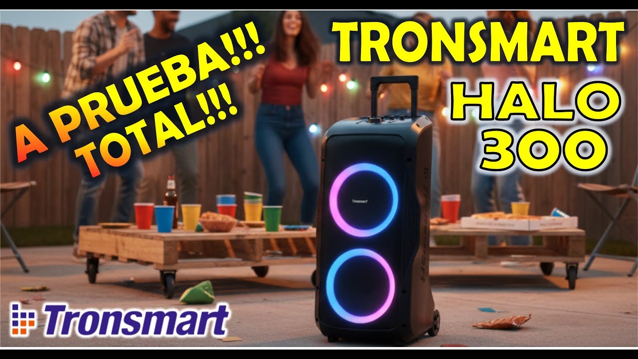Halo 300 de Tronsmart a prueba total!!! || ¿Que tan buena es? ¿Realmente vale la pena? Aqui te digo